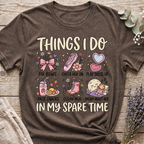 Girl Mom's Spare Time T-shirt