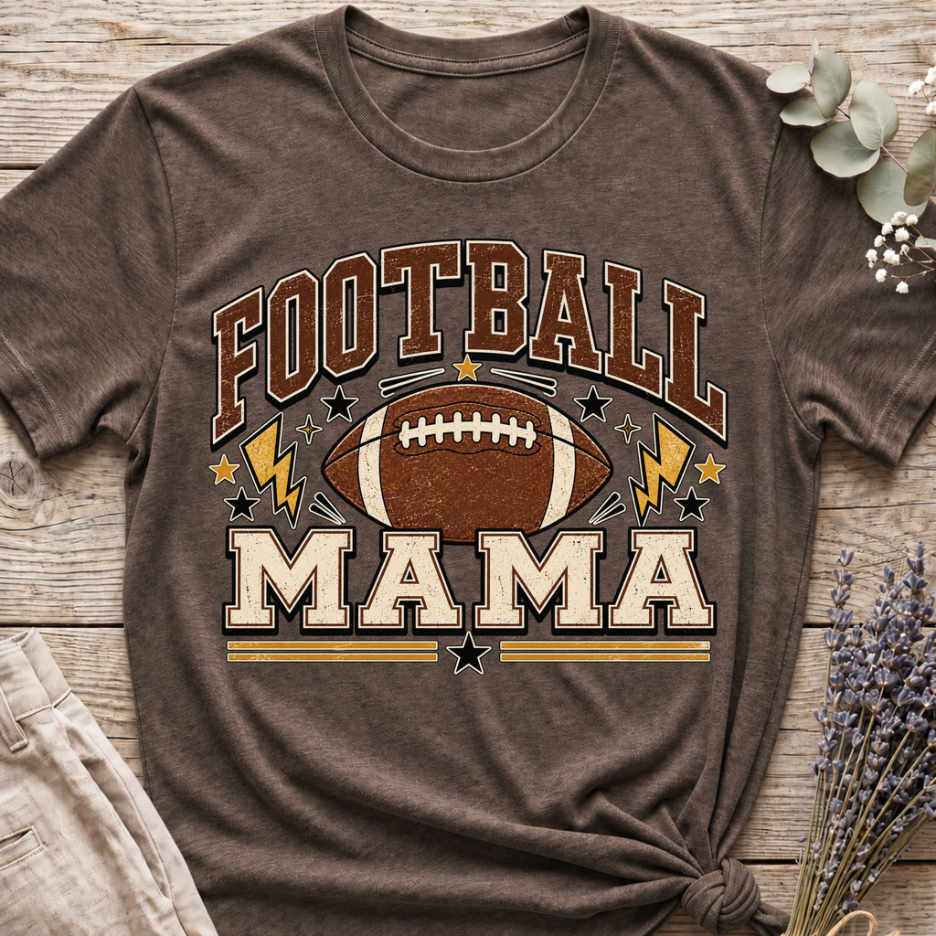 Football Mama T-shirt