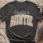 Promoted To Auntie T-shirt