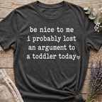 Toddler Argument T-shirt