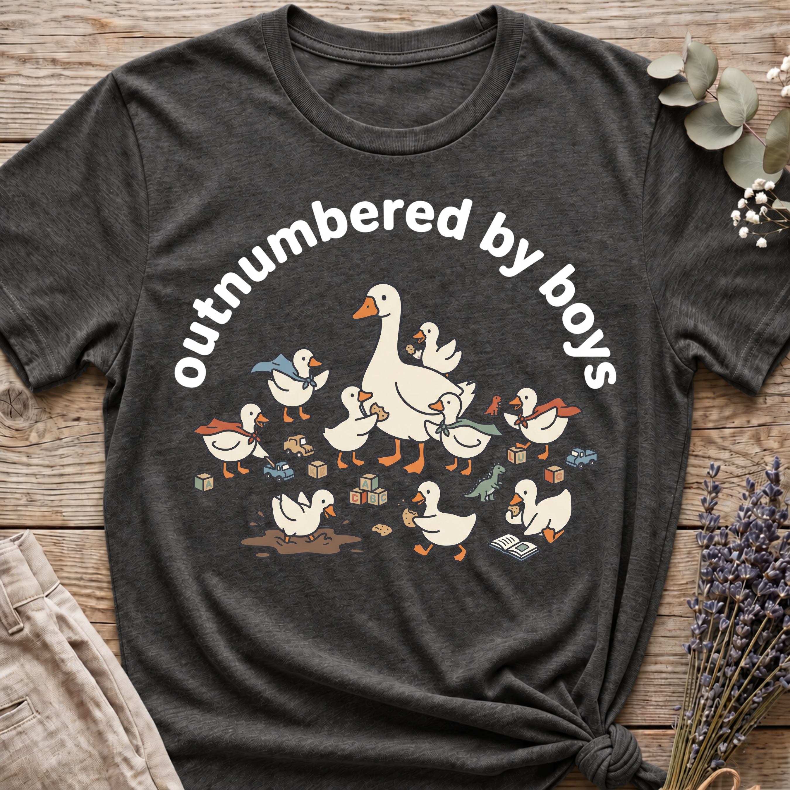 Outnumbered Goose Boys T-shirt