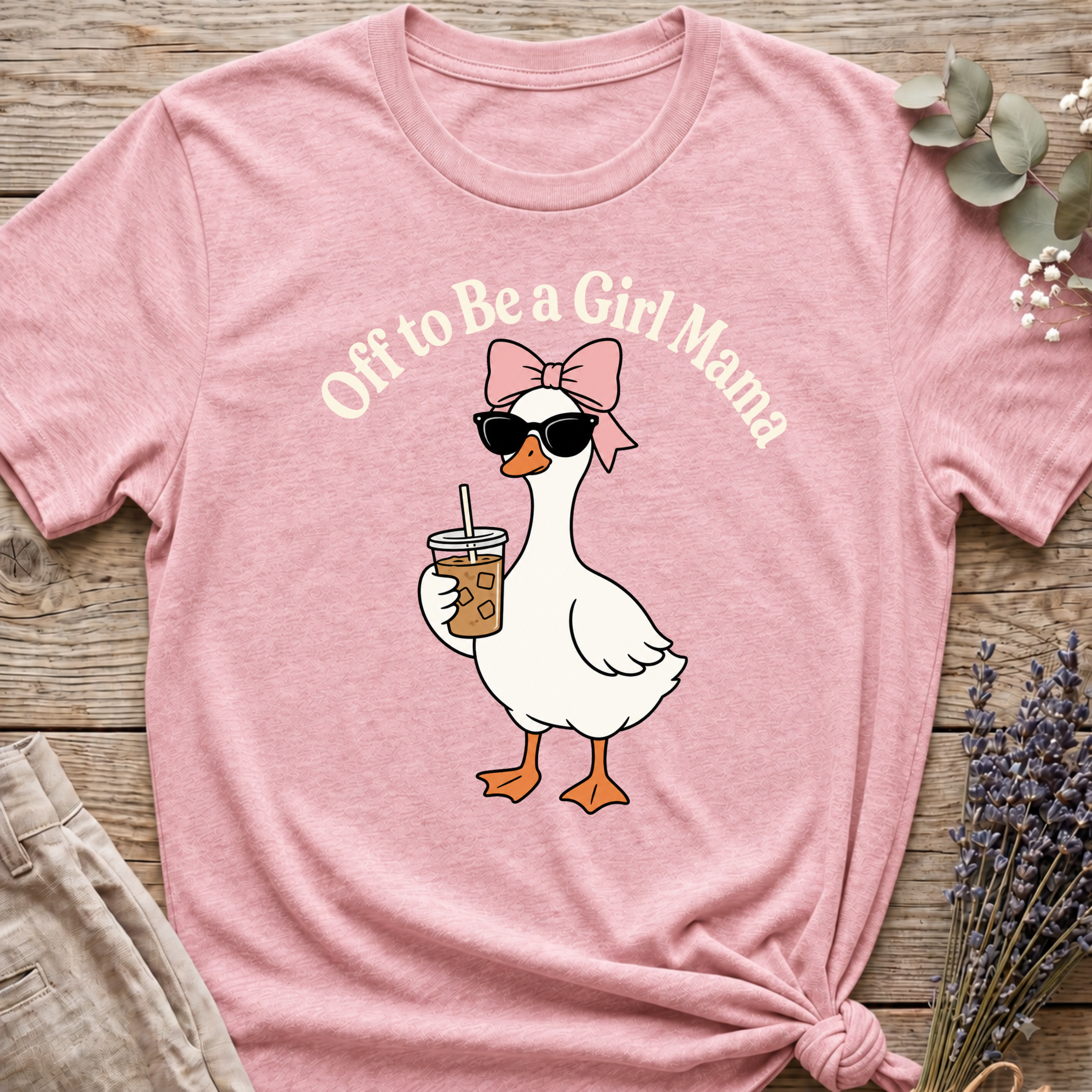 Girl Mom Goose T-shirt