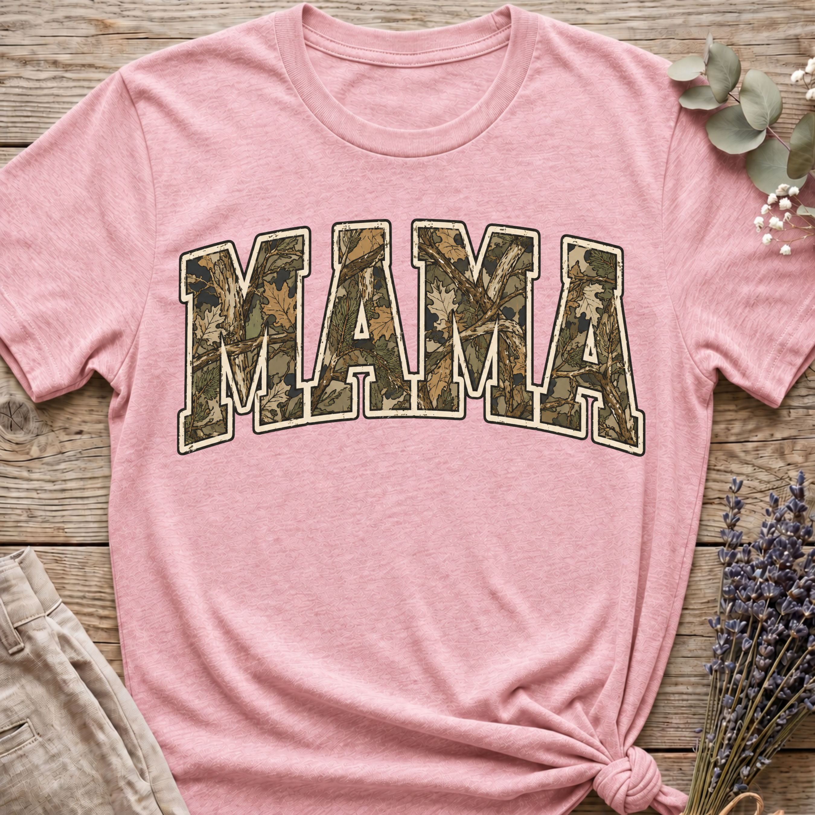 Camo Mama T-shirt