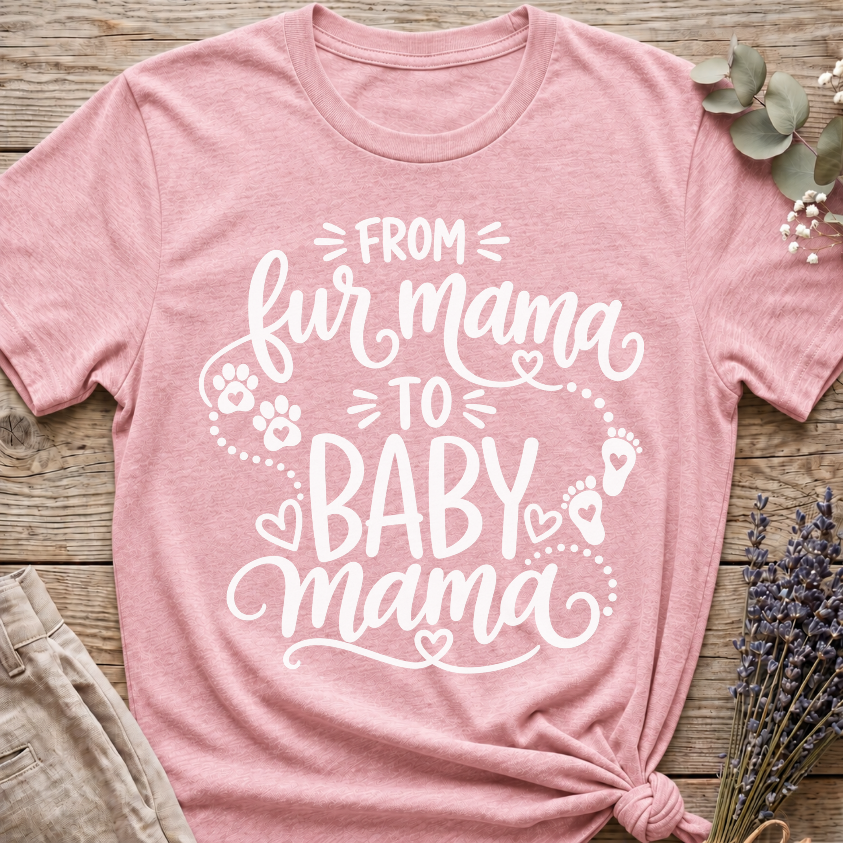 Fur Mama too Baby T-shirt
