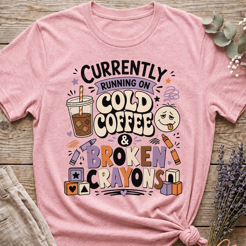 Running On Coffee T-shirt