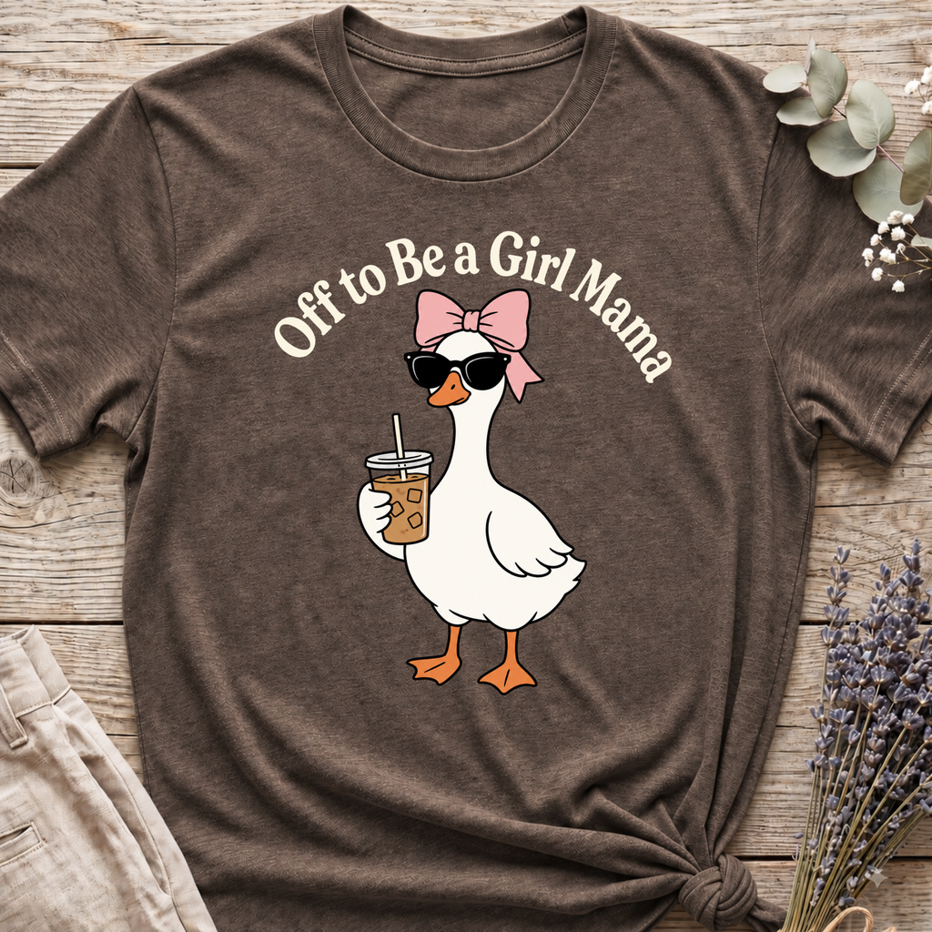 Girl Mom Goose T-shirt