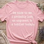 Toddler Argument T-shirt