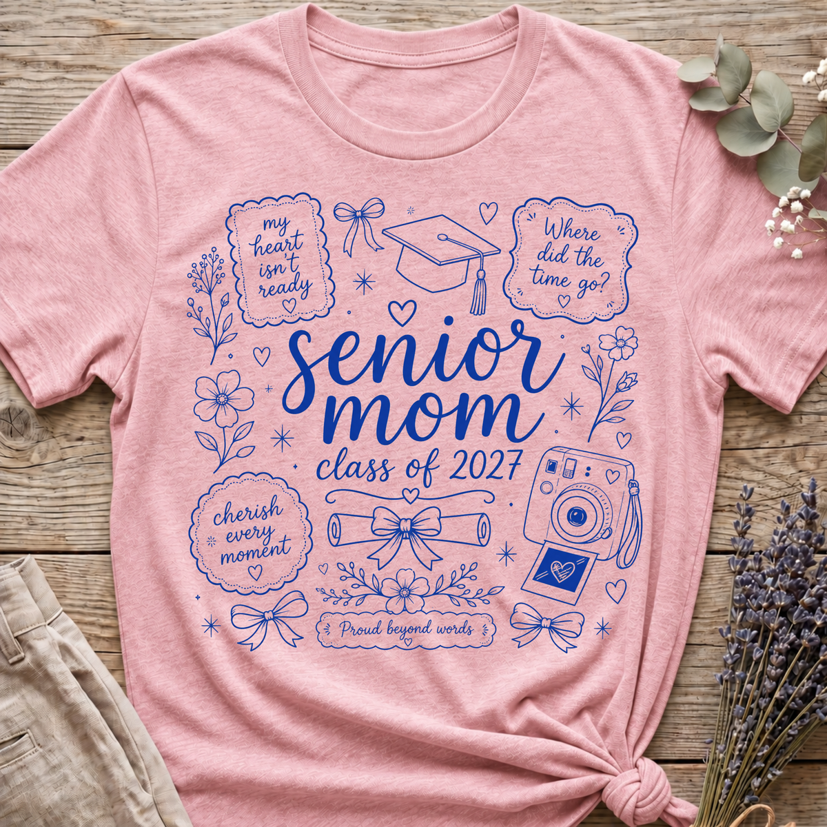 2027 Senior Mom T-shirt