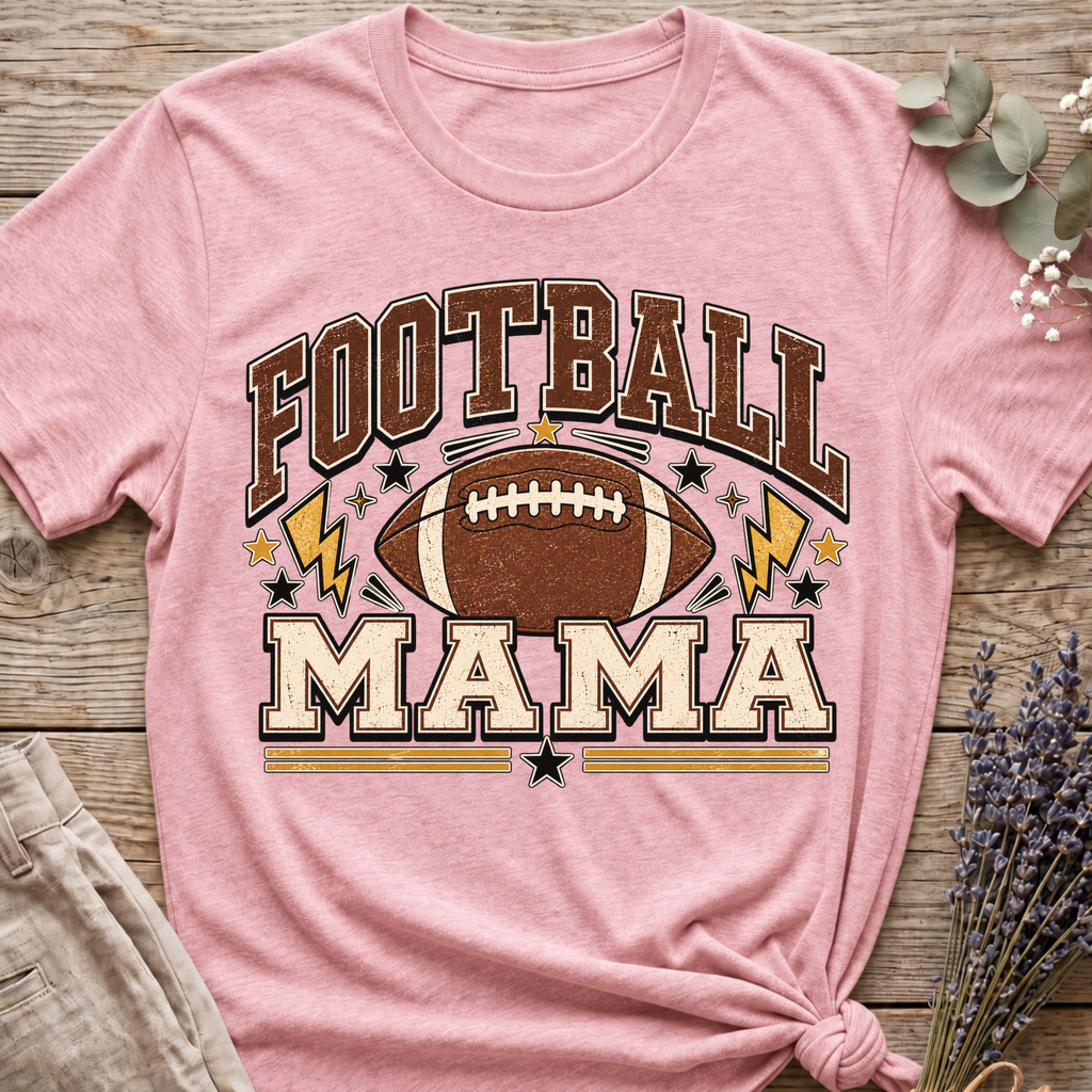 Football Mama T-shirt