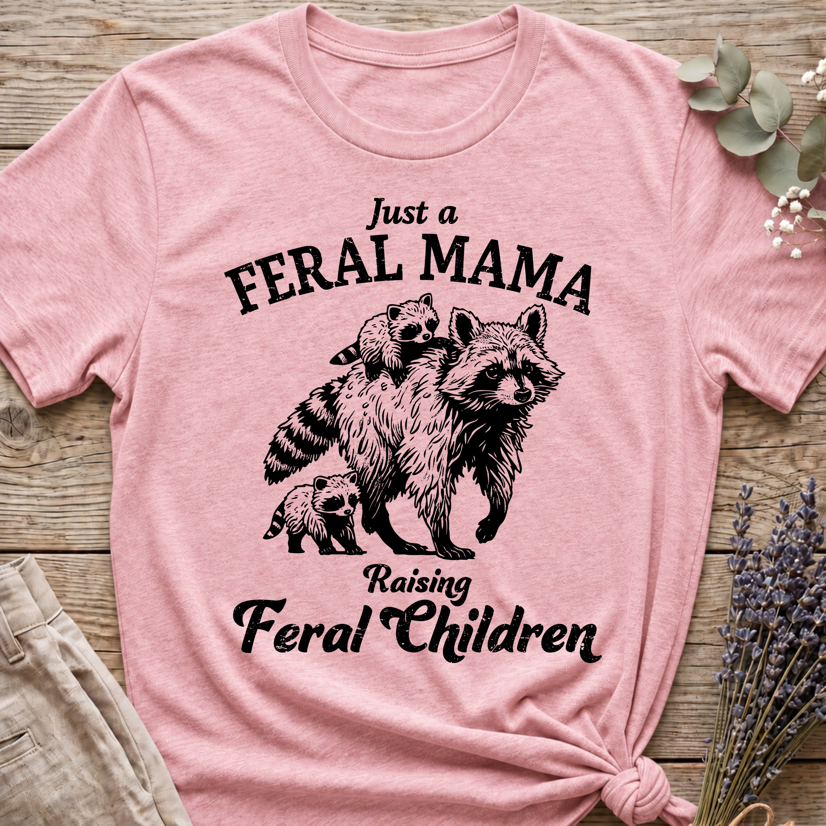 Raising Feral Children T-shirt