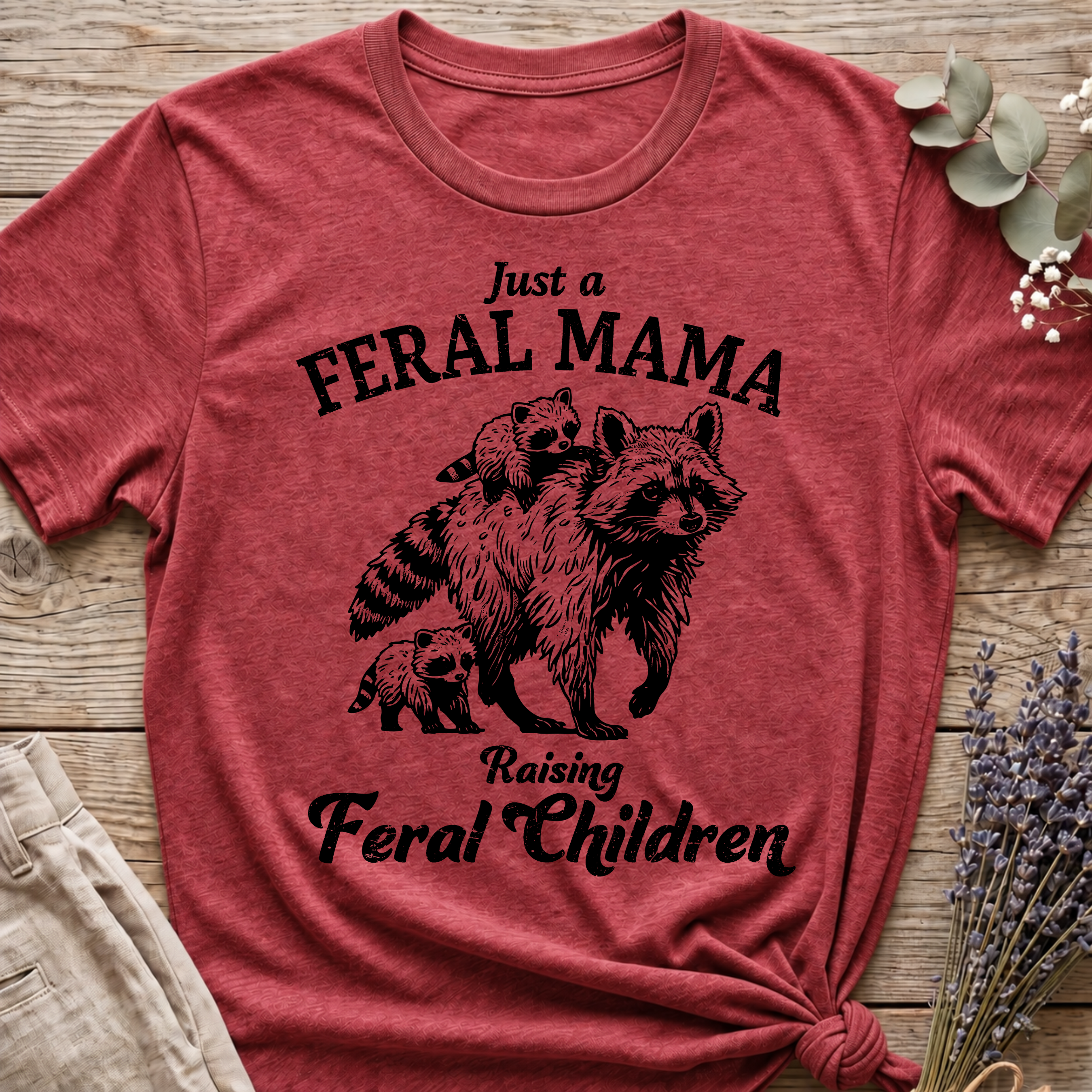 Raising Feral Children T-shirt