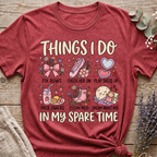 Girl Mom's Spare Time T-shirt