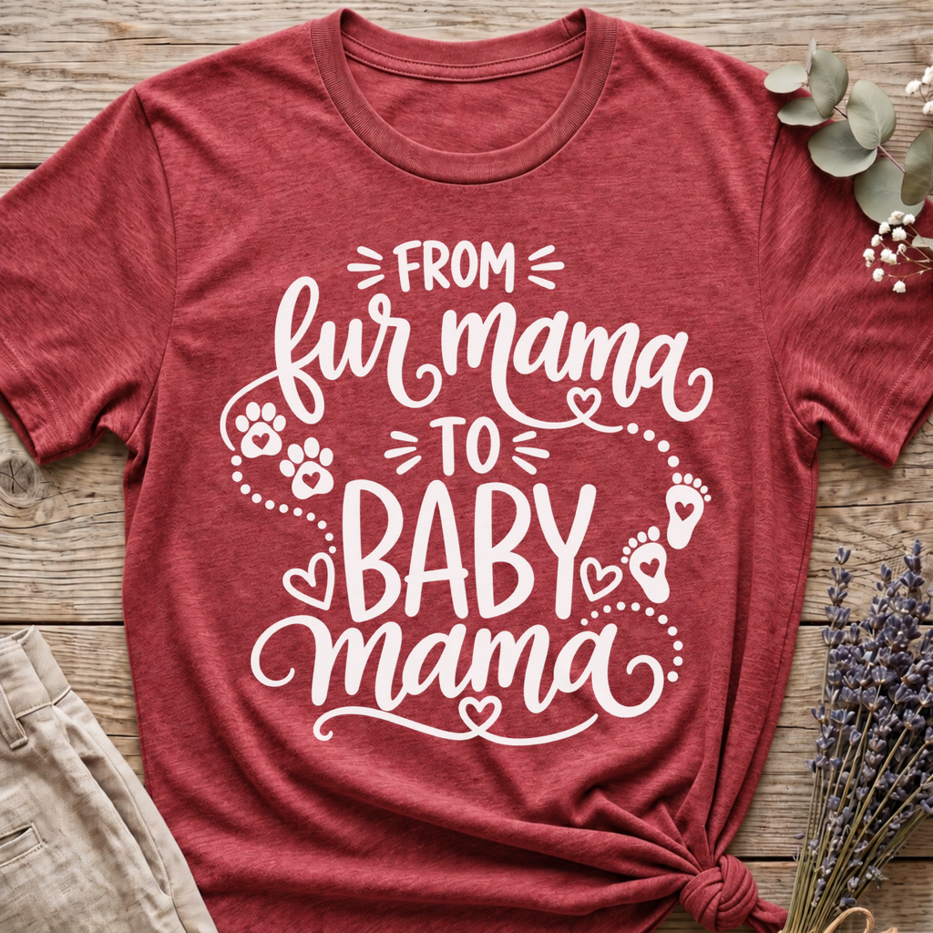 Fur Mama too Baby T-shirt