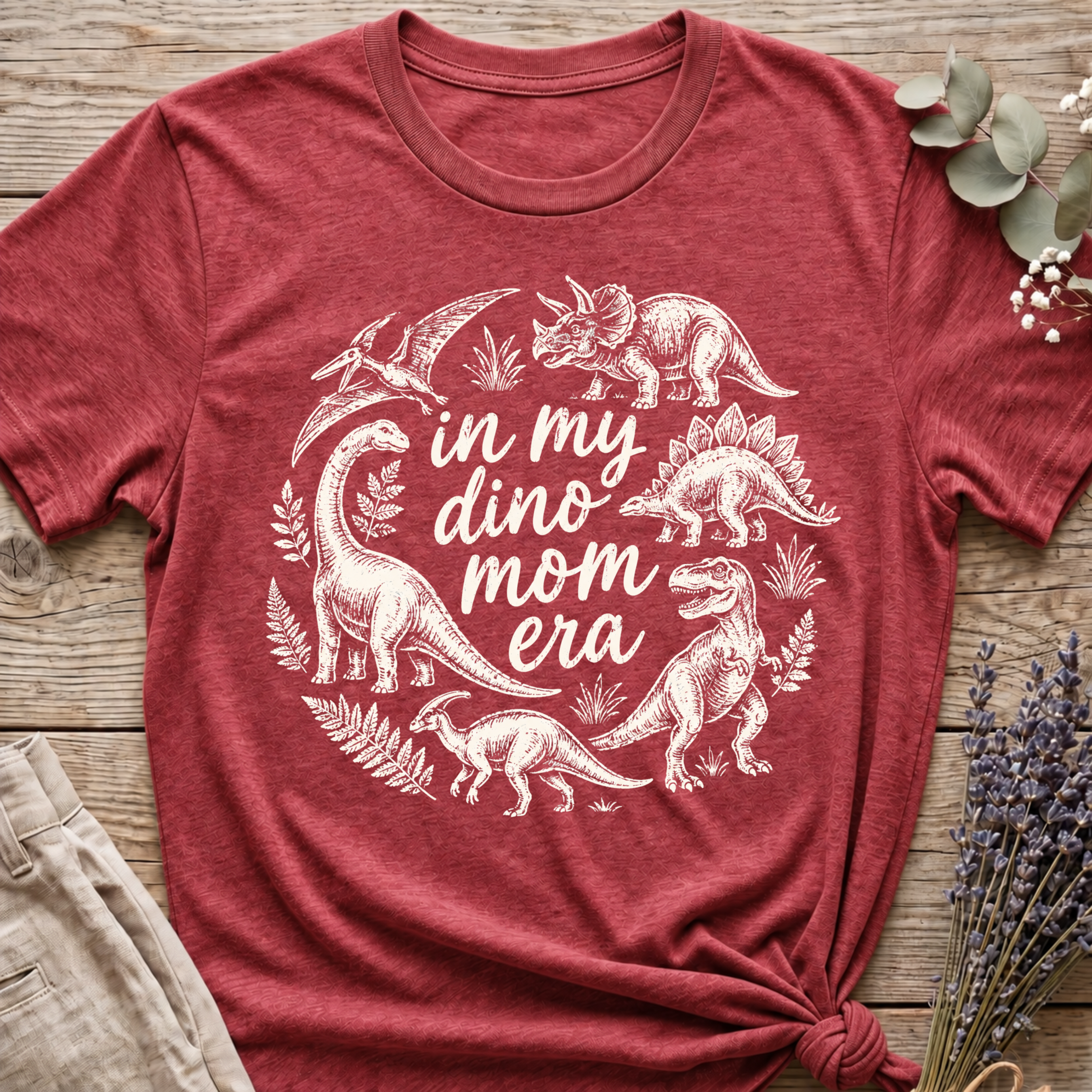 Dino Mom T-shirt