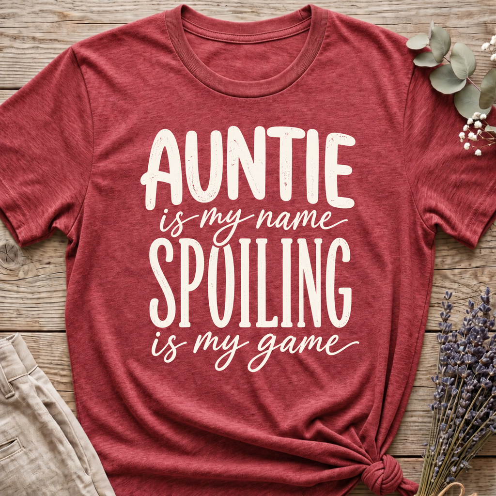 Spoiling Auntie T-shirt