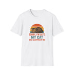 Cat Sleeping On Me T-Shirt
